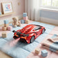 Spray Paint RC Sports Car Toy with Custom Color Kit + Controller