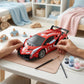 Spray Paint RC Sports Car Toy with Custom Color Kit + Controller