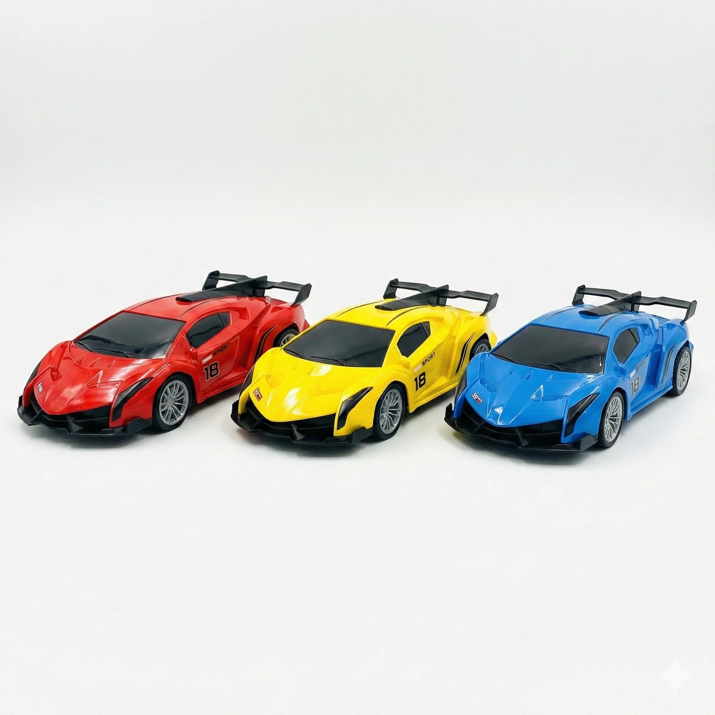 Spray Paint RC Sports Car Toy with Custom Color Kit + Controller