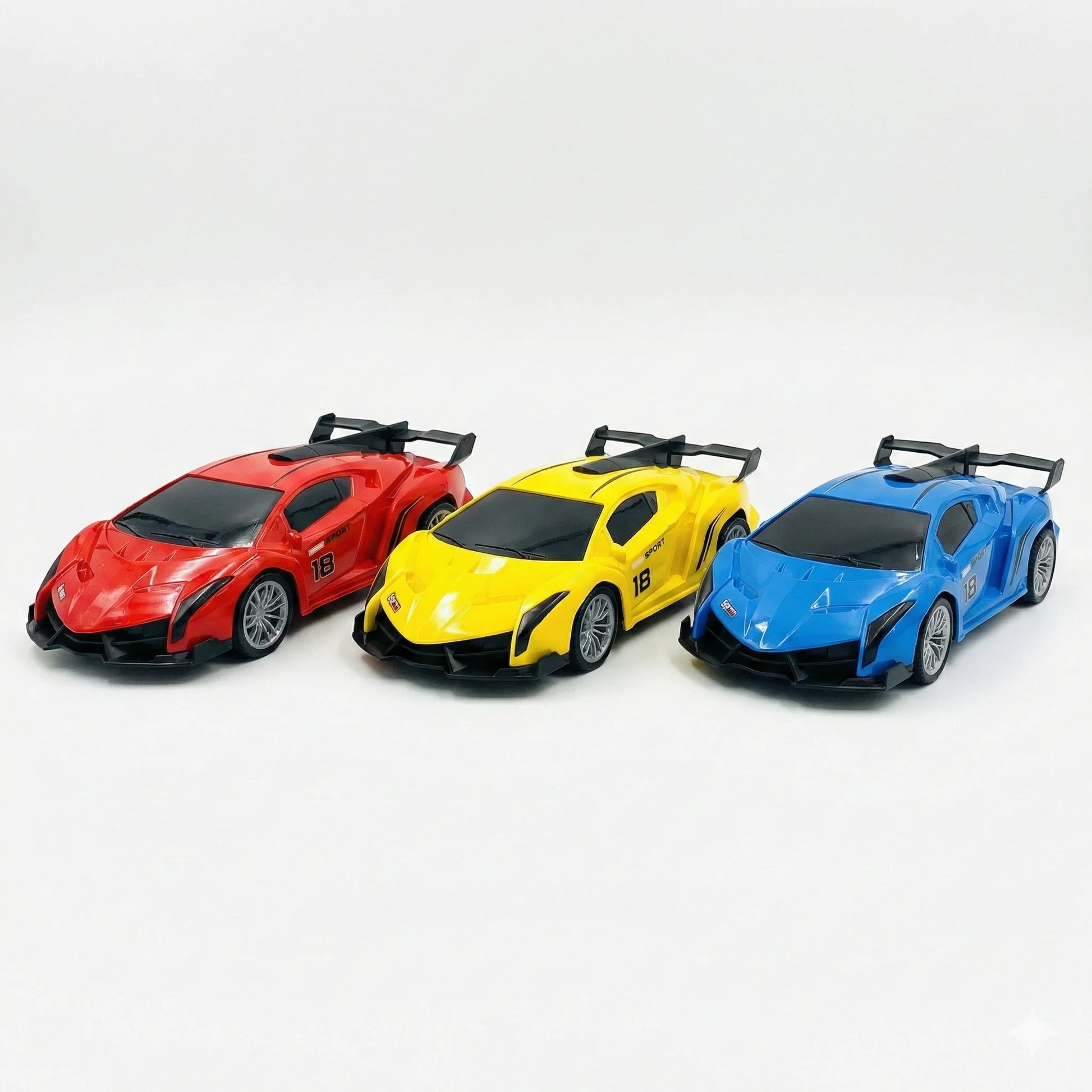 Spray Paint RC Sports Car Toy with Custom Color Kit + Controller