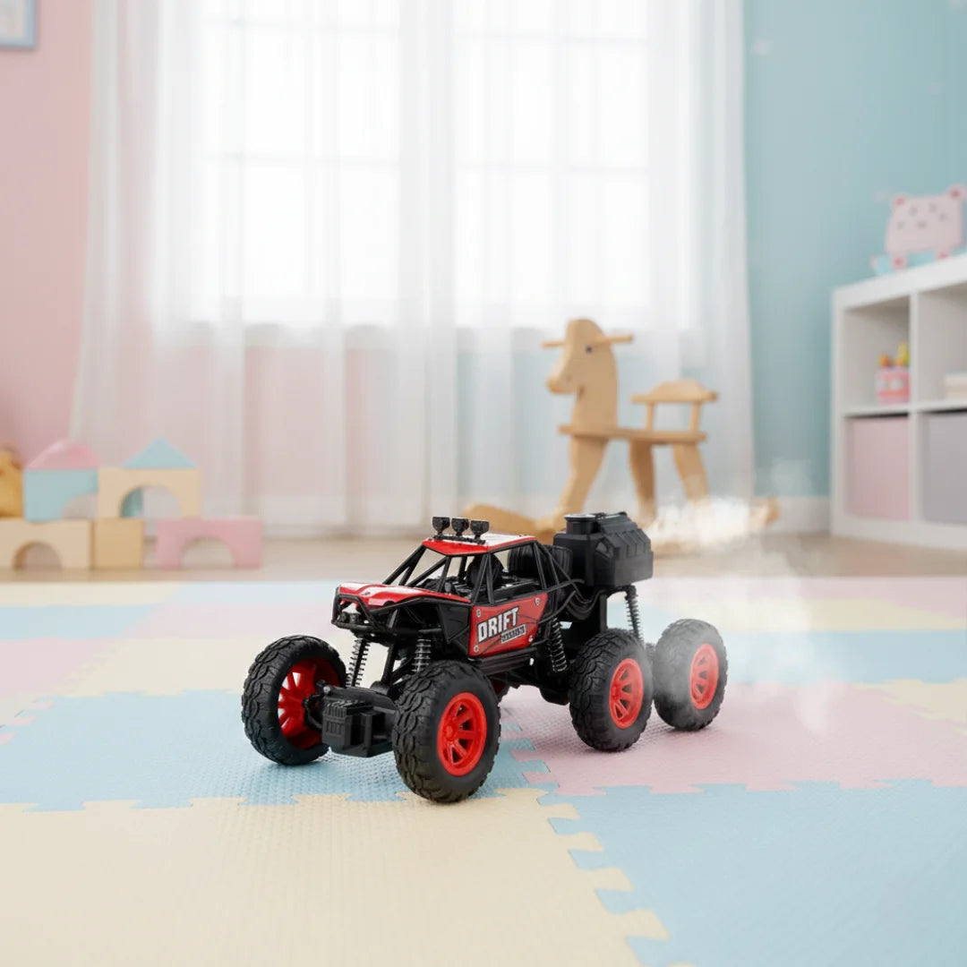 Spray Rock Crawler RC Truck with Smoke Spray & USB Recharge 