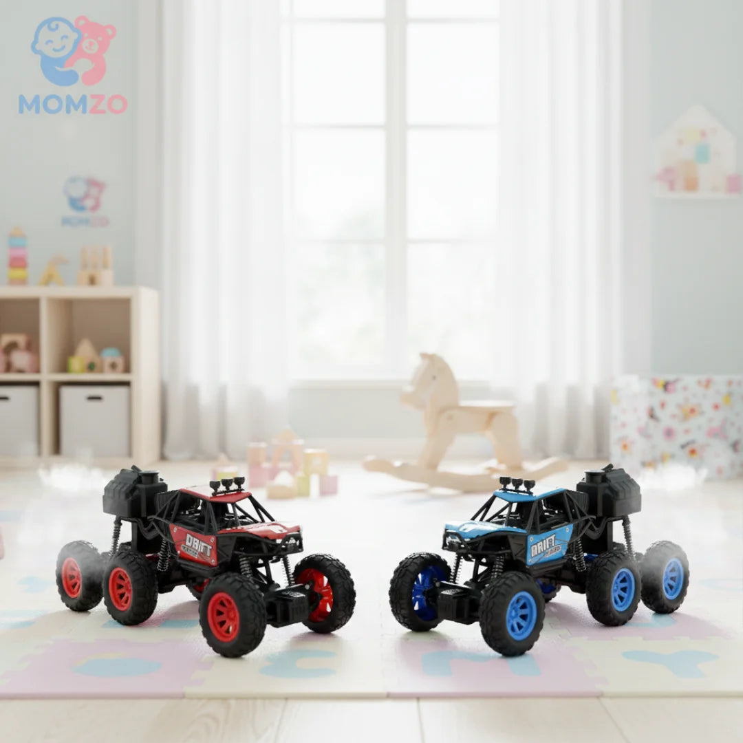 Spray Rock Crawler RC Truck with Smoke Spray & USB Recharge 